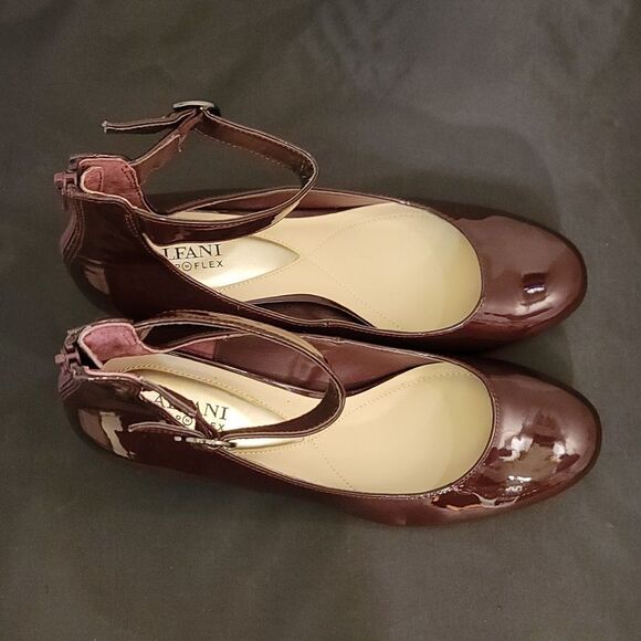 ALAFANI STEP&FLEX ANKLE WOMENS HEELS Cabernet Sauvignon Red Patent Leather  - Picture 6 of 15